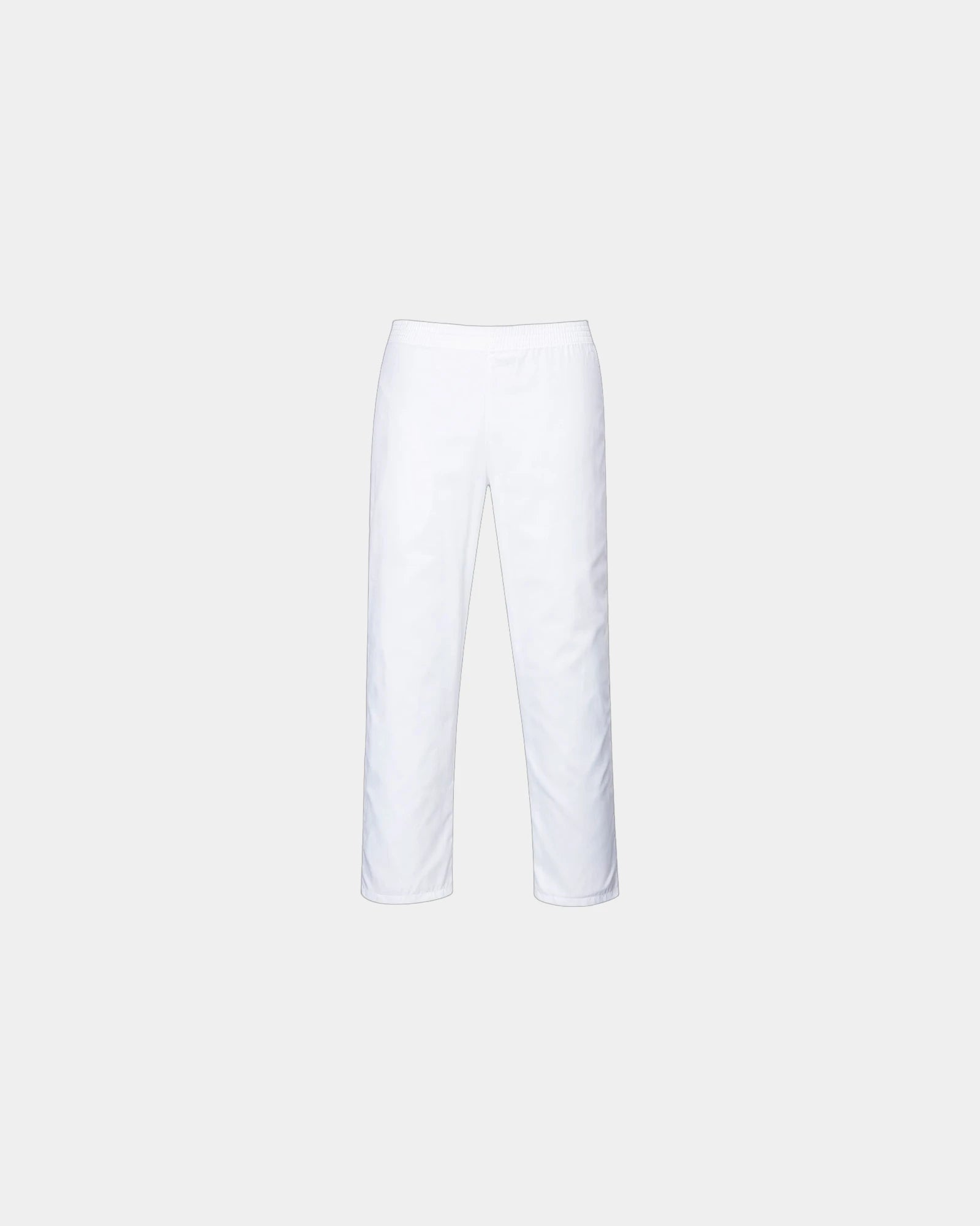 Broek elastische taille polycotton om te personaliseren - Wit